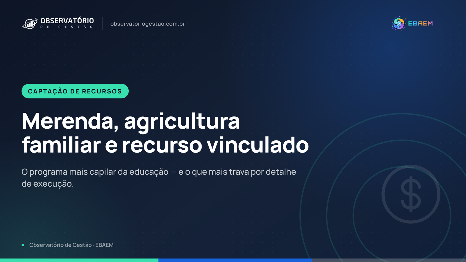 Dia da Alimentação: alimentação escolar, agricultura familiar e captação