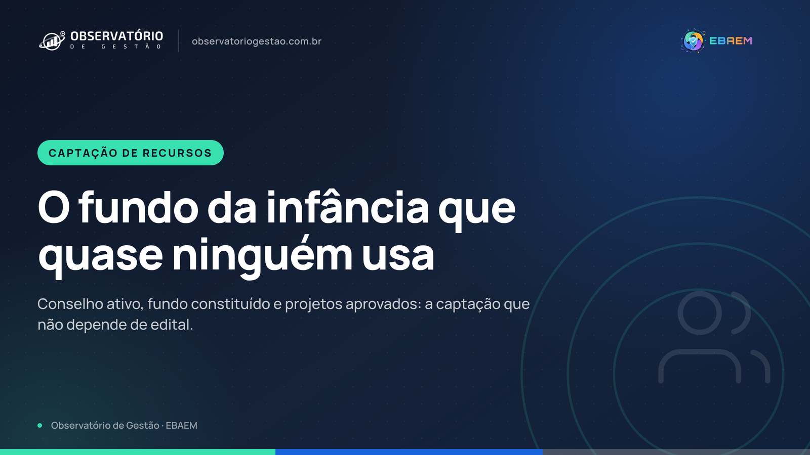 Dia das Crianças: fundos da infância e como o município capta pelo FIA