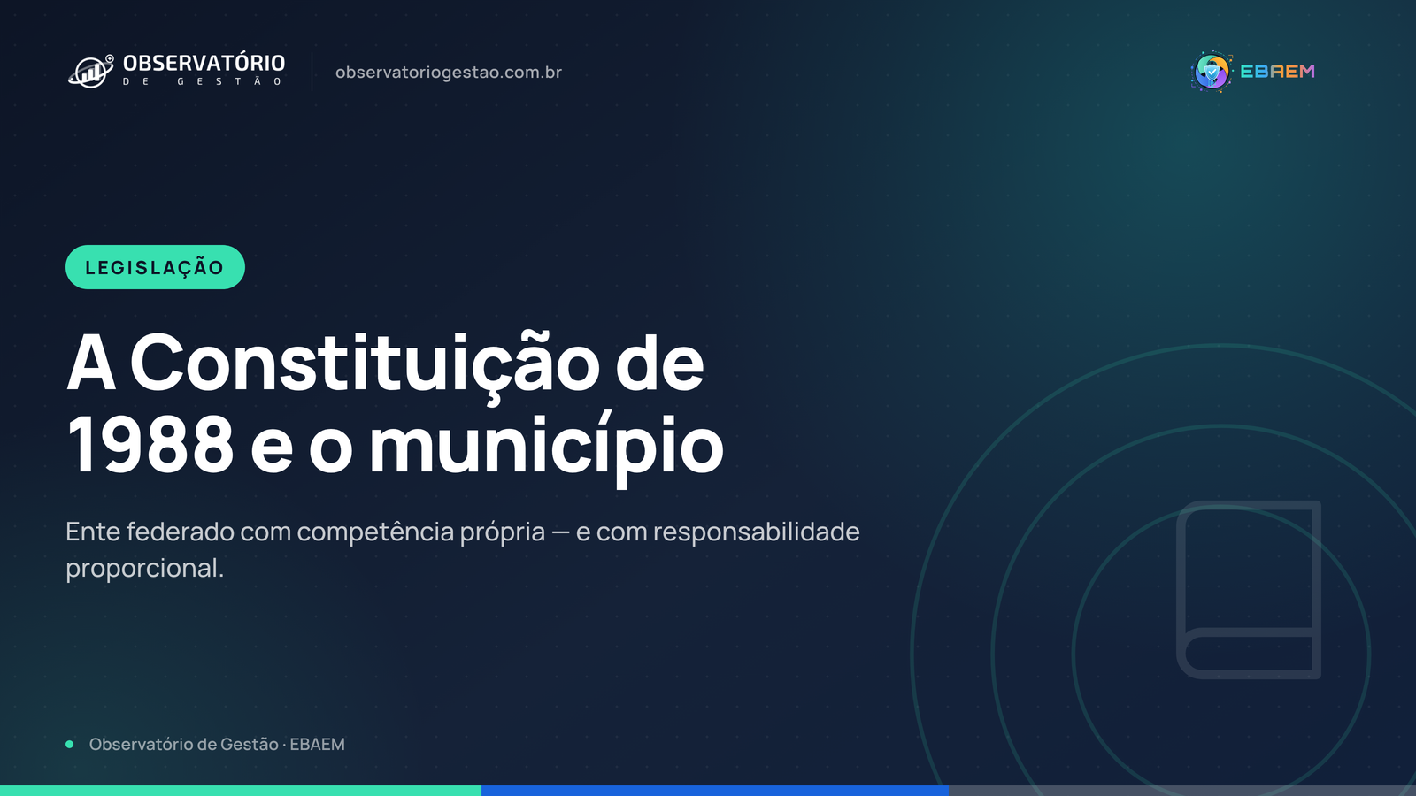 5 de outubro: o que a Constituição de 1988 garantiu ao município