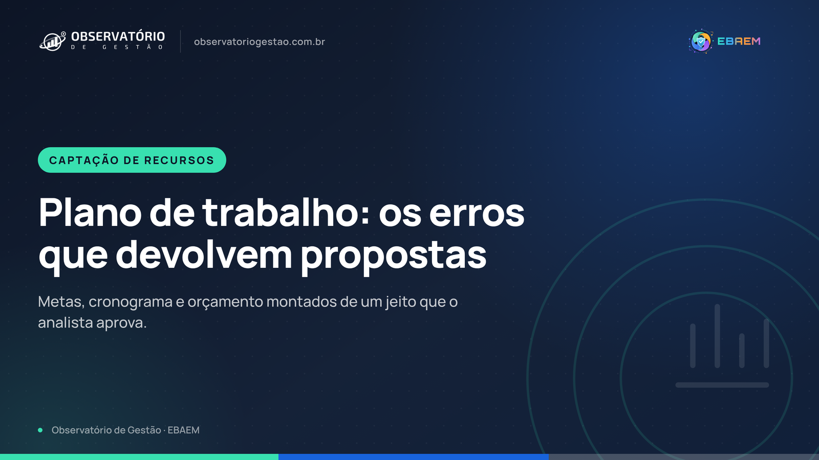 Plano de trabalho de convênio: os erros que mais devolvem propostas