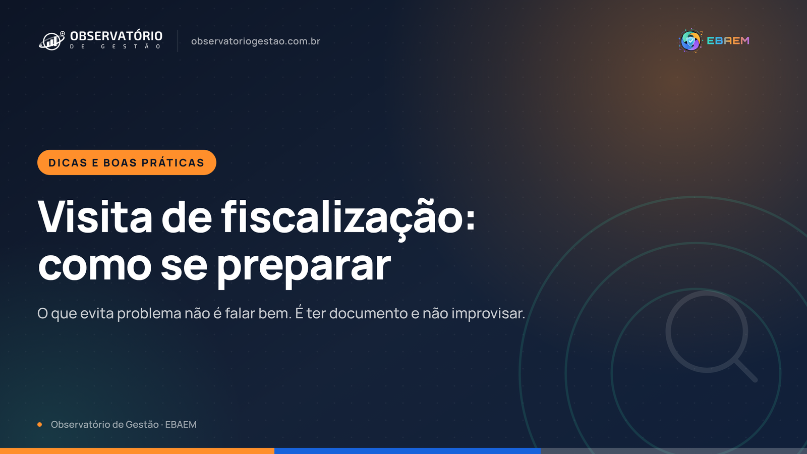 Como preparar a equipe para uma visita de fiscalização