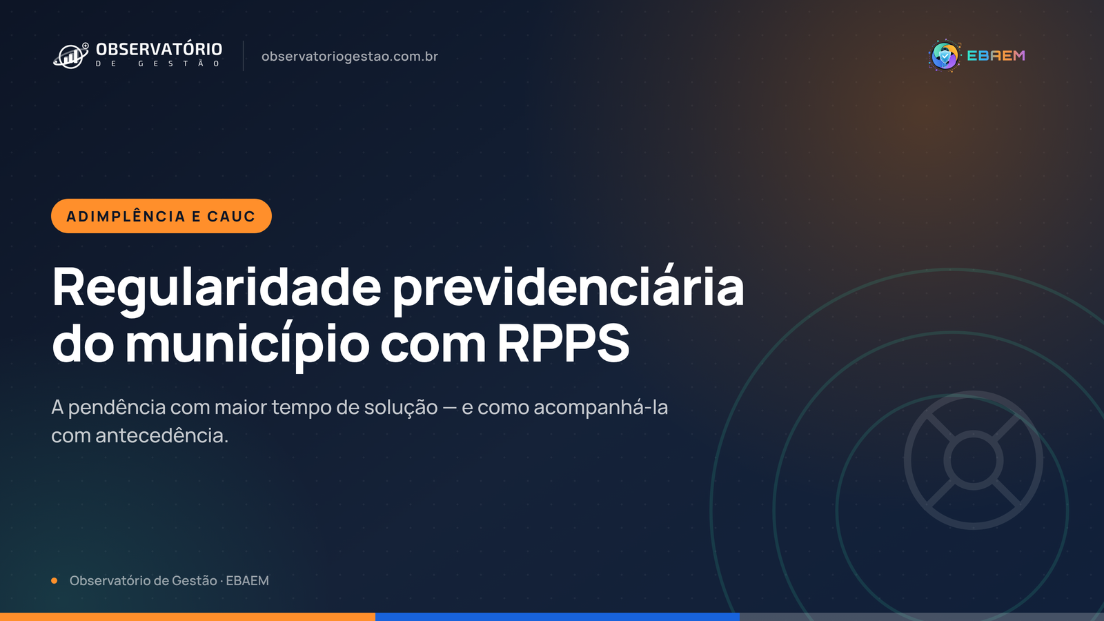 Regularidade previdenciária: o que o município com RPPS precisa observar